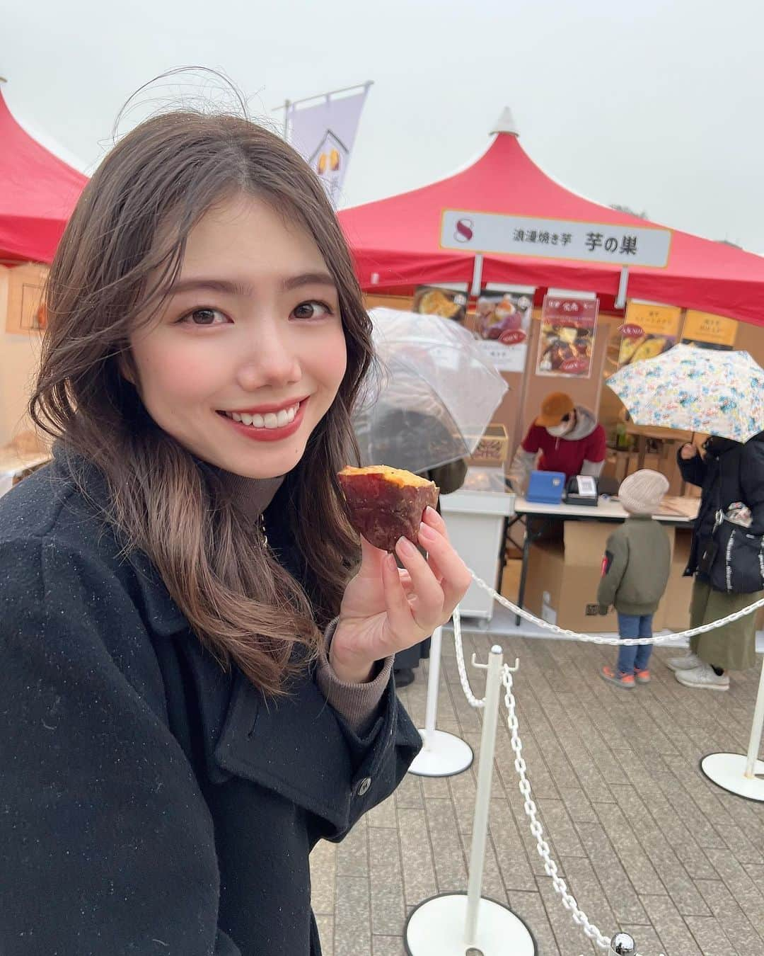 波田妃奈さんのインスタグラム写真 - (波田妃奈Instagram)「横浜お芋万博🍠行ってきました💖  お芋はカリウムや食物繊維が豊富なので むくみ解消や腸内環境の改善が期待できるので おすすめですよっ🤣🌟  #ボディメイクの味方 #わたしの大好物 #横浜お芋万博  #お芋 #お芋女子 #お芋好きと繋がりたい  #横浜 #赤レンガ倉庫 #赤レンガ倉庫イベント」2月1日 17時39分 - hina__fitness