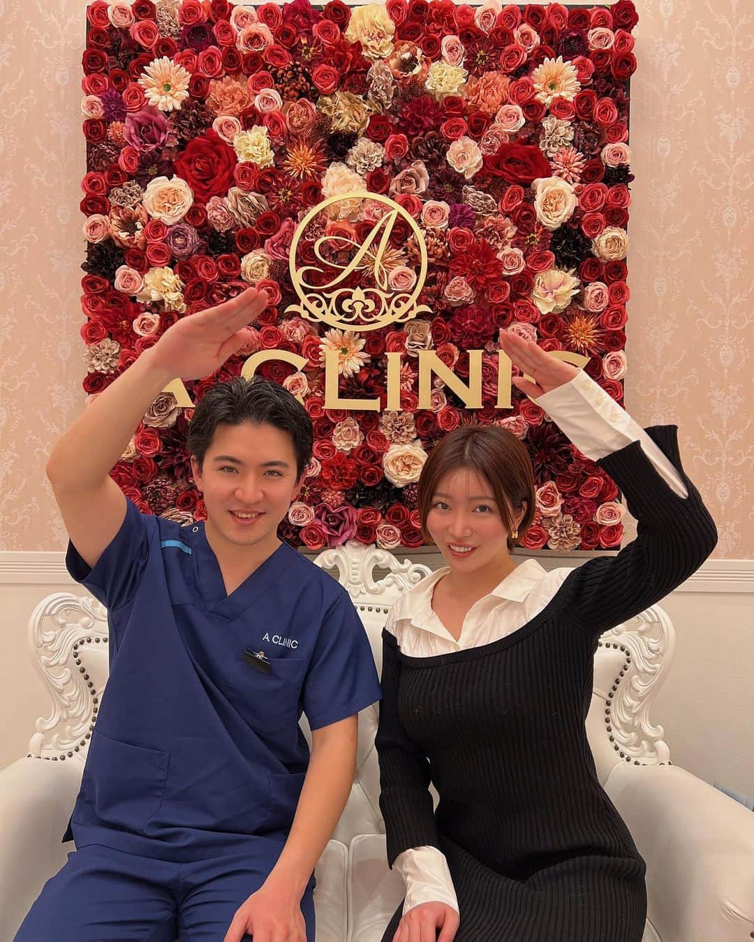 古河由衣さんのインスタグラム写真 - (古河由衣Instagram)「@a_clinic_ikebukuro の柚崎先生 @aclinic_yuzaki  に、Aスレッドをしてもらいました✨🫶  久しぶりにショートヘアにしたら フェイスラインが全開で、たるみが気になって 急遽ご相談🥹💦  そしたらすごく綺麗になれてうれしい🥰 しゅっとしたフェイスラインすごい✨✨ 痛みもないし、注射をしてすぐ 五分くらいで終わったので、  緊張してましたが拍子抜けして、 ルンルンで買い物して帰りました👗👒  美容クリニックの先生はギラギラしてる人が多いイメージだったけど、すごく物腰柔らかい丁寧な先生で、スタッフさんもみんな優しくて安心出来ました☺️🌸  美しくいるのが仕事で、自分が商品な私たちは、常にダイエットや美容を研究しています。  どうしてもつまづいた時、ステップアップしたい時は医療の力を借りて 美しくしてもらうこともあります。  自分が自分を好きになれないと、 誰もついてきてくれない。 これからも輝けるよう研究していきます😘✨  次は肌の乾燥に困ってるので 美肌レーザー施術も、受けてみたいなあ🥳  "#aスレッド #糸リフト #aclinic #aclinic銀座 #aclinic横浜 #aclinic新宿 #aclinic名古屋#aclinic大阪  #aclinic池袋#aclinic福岡#aクリニック#エークリニック#小顔 ＃スレッドリフト ＃小顔整形＃たるみ改善#リフトアップ #美容外科 #美容皮膚科 #美容クリニック #柚崎一輝」2月2日 18時22分 - furuyuistagram