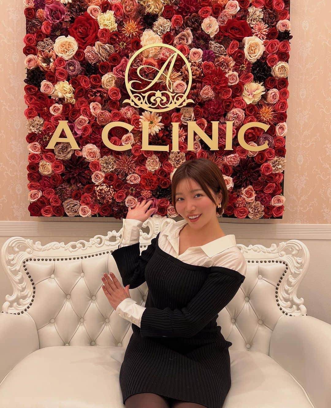 古河由衣さんのインスタグラム写真 - (古河由衣Instagram)「@a_clinic_ikebukuro の柚崎先生 @aclinic_yuzaki  に、Aスレッドをしてもらいました✨🫶  久しぶりにショートヘアにしたら フェイスラインが全開で、たるみが気になって 急遽ご相談🥹💦  そしたらすごく綺麗になれてうれしい🥰 しゅっとしたフェイスラインすごい✨✨ 痛みもないし、注射をしてすぐ 五分くらいで終わったので、  緊張してましたが拍子抜けして、 ルンルンで買い物して帰りました👗👒  美容クリニックの先生はギラギラしてる人が多いイメージだったけど、すごく物腰柔らかい丁寧な先生で、スタッフさんもみんな優しくて安心出来ました☺️🌸  美しくいるのが仕事で、自分が商品な私たちは、常にダイエットや美容を研究しています。  どうしてもつまづいた時、ステップアップしたい時は医療の力を借りて 美しくしてもらうこともあります。  自分が自分を好きになれないと、 誰もついてきてくれない。 これからも輝けるよう研究していきます😘✨  次は肌の乾燥に困ってるので 美肌レーザー施術も、受けてみたいなあ🥳  "#aスレッド #糸リフト #aclinic #aclinic銀座 #aclinic横浜 #aclinic新宿 #aclinic名古屋#aclinic大阪  #aclinic池袋#aclinic福岡#aクリニック#エークリニック#小顔 ＃スレッドリフト ＃小顔整形＃たるみ改善#リフトアップ #美容外科 #美容皮膚科 #美容クリニック #柚崎一輝」2月2日 18時22分 - furuyuistagram