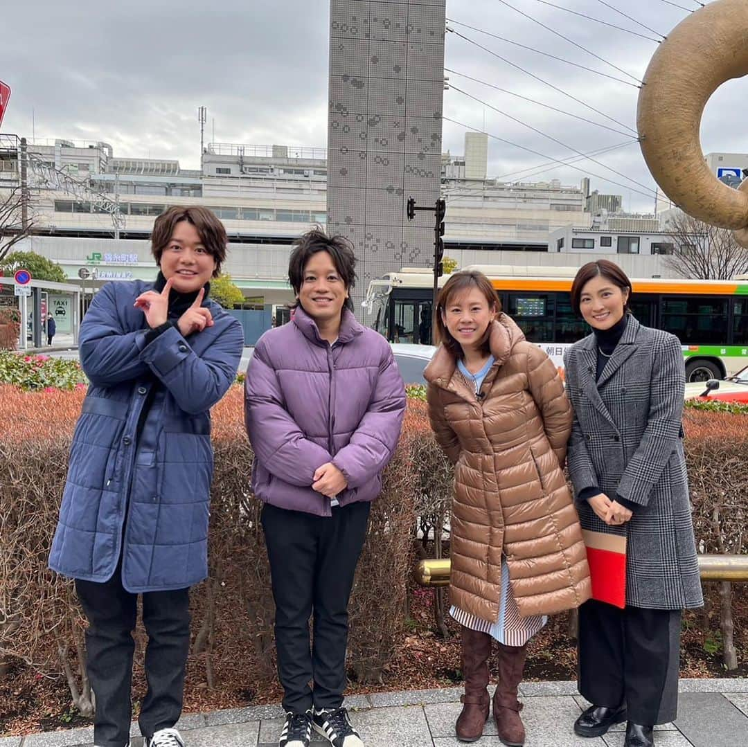 岩本乃蒼さんのインスタグラム写真 - (岩本乃蒼Instagram)「⁡ ヒルナンデス!で 「アナバグルメさんぽ」🚶‍♀️🚶‍♂️ 羽鳥さん,真麻さん,ぺこぱさんと ご一緒してきました✨ ⁡ 写真からもすごく楽しい現場だったのが伝わる…🤤 #ヒルナンデス #アナバグルメさんぽ #メレンゲの気持ち #チカラウタ」2月3日 11時10分 - noa_iwamoto