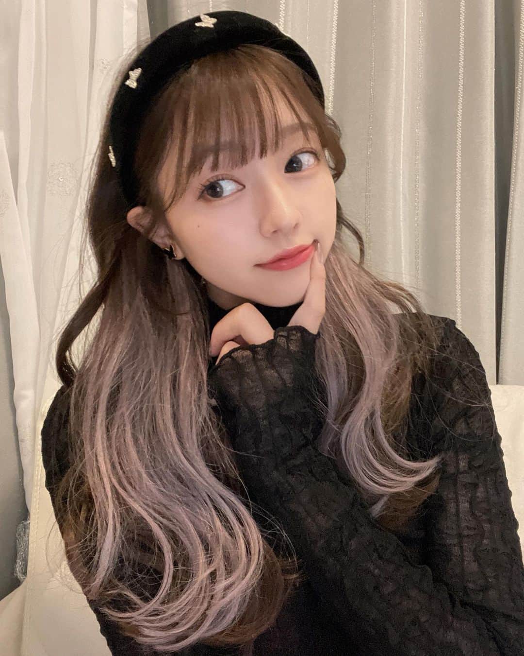 高木悠未さんのインスタグラム写真 - (高木悠未Instagram)「🖤🖤🦋🖤 2万いいねチャレンジ！！  シェアボタンでストーリー載っけたりして広めてほしいです🥺🖤」2月4日 12時27分 - yuumi_takaki05