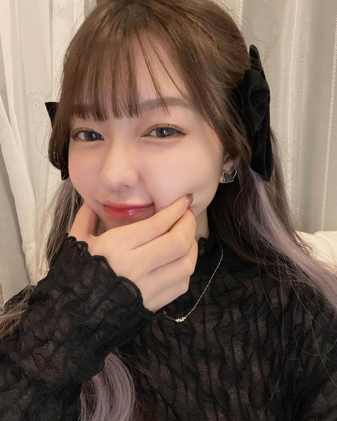 高木悠未さんのインスタグラム写真 - (高木悠未Instagram)「🖤🖤🦋🖤 2万いいねチャレンジ！！  シェアボタンでストーリー載っけたりして広めてほしいです🥺🖤」2月4日 12時27分 - yuumi_takaki05