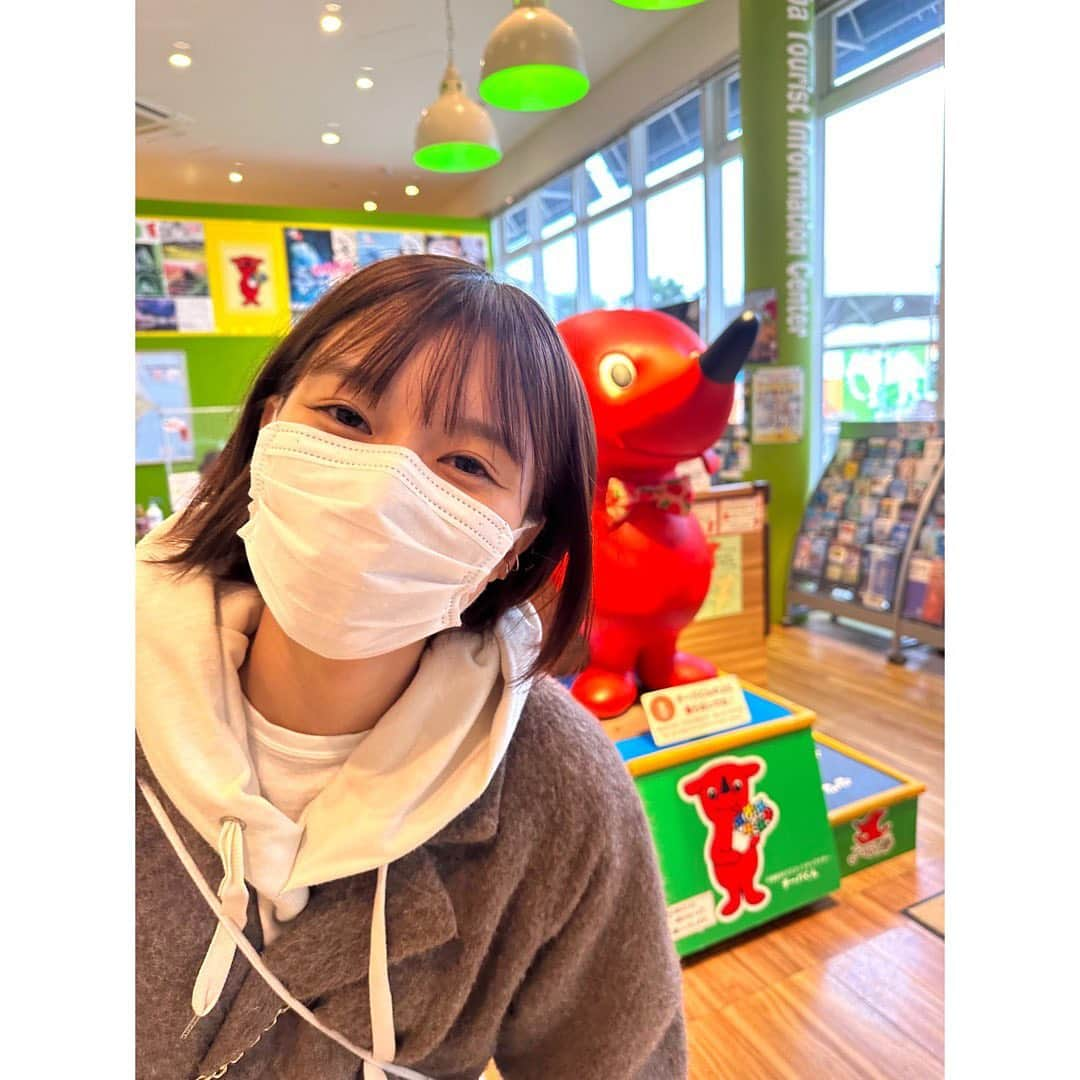 芳根京子さんのインスタグラム写真 - (芳根京子Instagram)「木更津の三井アウトレットパークにお買い物行ったからチーバくんと写真撮った✌️」2月6日 10時20分 - yoshinekyoko