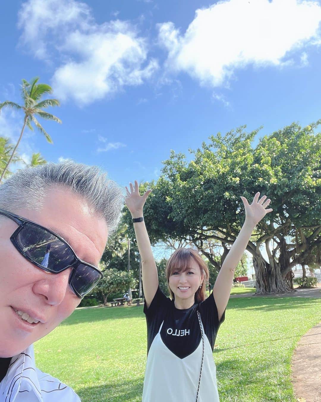 渡辺美奈代さんのインスタグラム写真 - (渡辺美奈代Instagram)「Hawaii  #公園 #YouTube配信 #お天気☀️」2月7日 10時44分 - watanabe_minayo