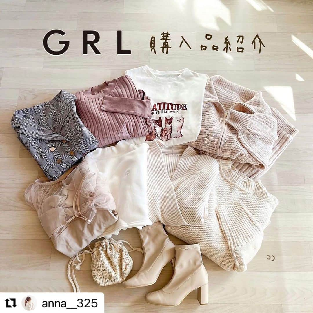 GRLさんのインスタグラム写真 - (GRLInstagram)「【👆画像をタップすると購入できるよ👆】 @anna__325 さん にGRL商品着用して頂いております💕 ありがとうございます✨ . @grl_official #グレイル #grl #プチプラ #ootd #fashion #プチプラコーデ #outfit #ファッション #可愛い #かわいい #コーデ #コーディネート #cute #大人カジュアル #カジュアルコーデ #GRL購入品 #グレイル購入品 #購入品 #grlコーデ #グレイルコーデ #ロンt #ニットトップス #ニットワンピース」2月7日 17時00分 - grl_official