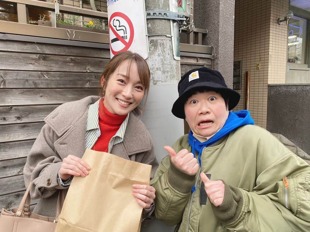 近藤春菜さんのインスタグラム写真 - (近藤春菜Instagram)「※ 街を彷徨っていたら ドラマのロケに遭遇！！ ミーハーなわたしは誰かな誰かなーって、わくわく近づいたら、よく知る高梨の臨ちゃんでした(*´ω`*) 普通に会える人でした(*´ω`*) ドラマのロケに遭遇できるなんて東京だよねー！！ #2月23日から始まる #バツイチがモテるなんて聞いてません #の撮影だって! #今日情報解禁してた #告知してやるか笑 #撮影頑張ってね(*´ω`*)」2月8日 20時32分 - harisenbon_haruna