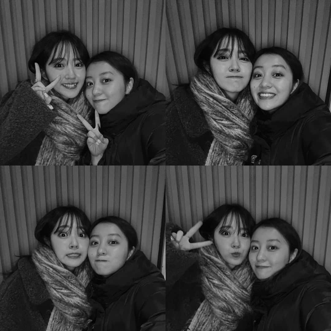 鈴木愛理さんのインスタグラム写真 - (鈴木愛理Instagram)「✴︎  昨夜は舞とご飯へ☺︎  2人きりで会うのは 何気にとっても久しぶりだったけど 一瞬にして懐かしい感じになって、最高に幸せハッピーな時間を過ごしました🫶  韓国料理食べて コーヒー買って公園みたいなとこ座ってゆったり話して☺︎  気づいたら日付変わる手前だったな☺︎  とりあえず次は、共に運動して燃焼しようと約束しました🤤笑  長年連れそう仲間はやっぱり特別です〜♡  #はぎすず」2月9日 18時11分 - airisuzuki_official_uf