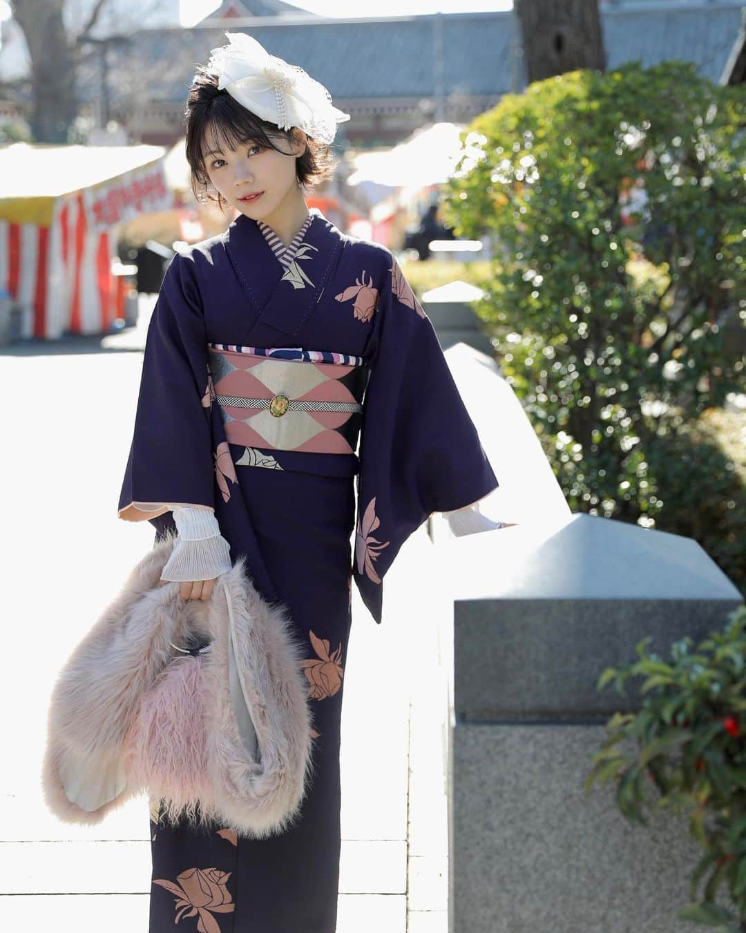 大川成美さんのインスタグラム写真 - (大川成美Instagram)「着物　浅草。 KIMONO. ． ． ． #workout #グラビア #グラドル #gravure #japanesegirl  #大川成美#ootd#フォローミー#萌#自拍#模特#粉我 #뷰티스타그램#헤어#gym#fitness #わがままボディ#撮影会 #撮影#女優#タレント#hero#cosplay #cosplayer」2月10日 7時04分 - naru_coco