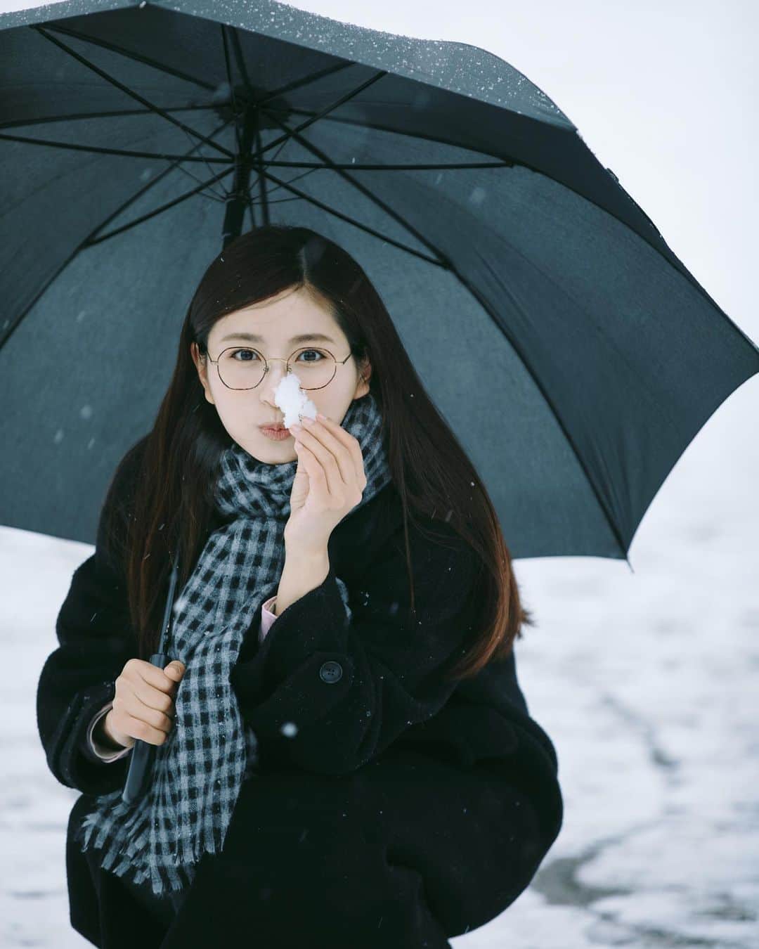 ロンモンロウさんのインスタグラム写真 - (ロンモンロウInstagram)「今日、東京、雪❄️  #雪  #雪が降る」2月10日 18時47分 - ronmonroe_official