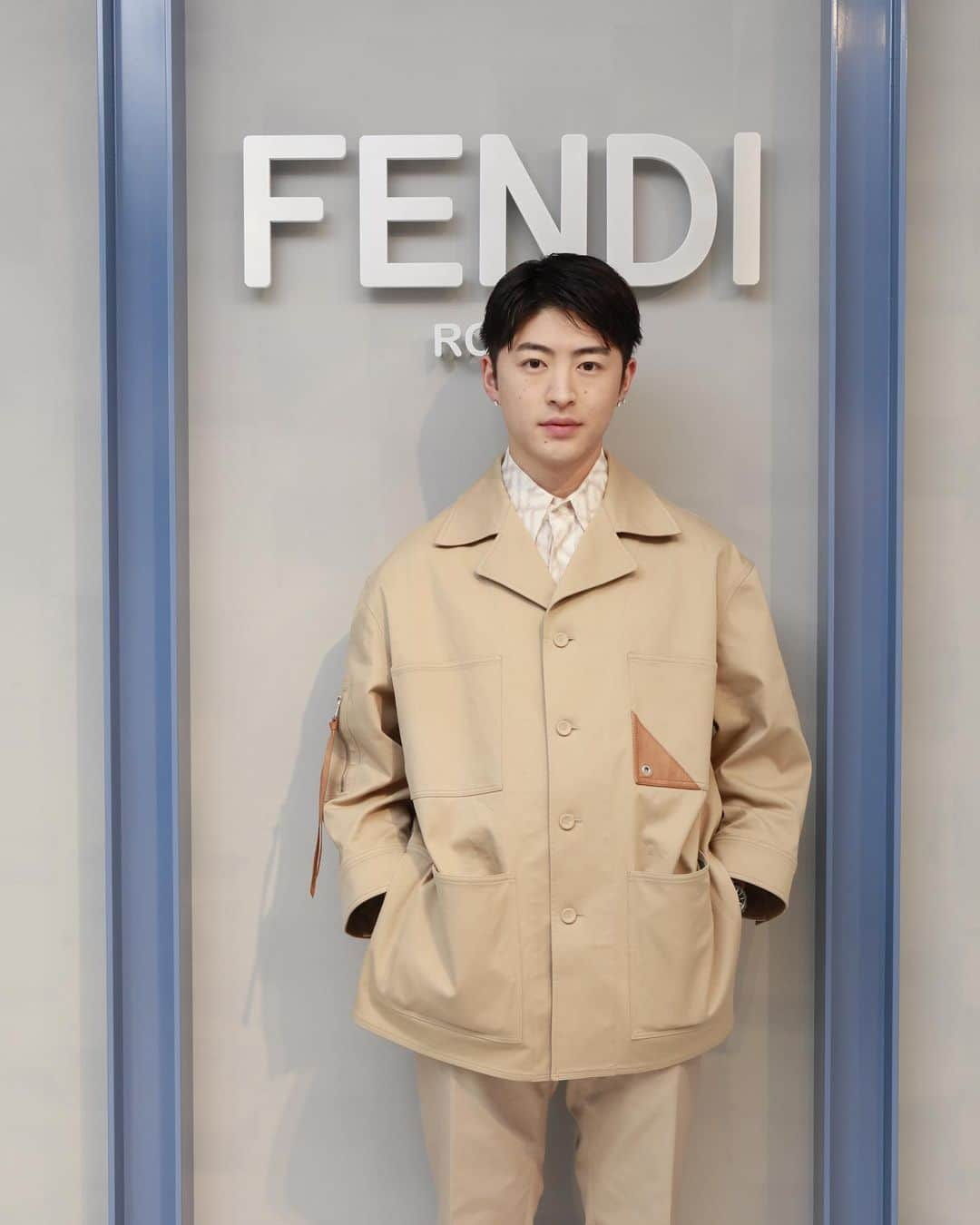 佐野玲於さんのインスタグラム写真 - (佐野玲於Instagram)「@fendi #PalazzoFendiOmotesando #FendiSS23 #fendi #fendiofficial」2月11日 18時49分 - reo_sano_official_acc