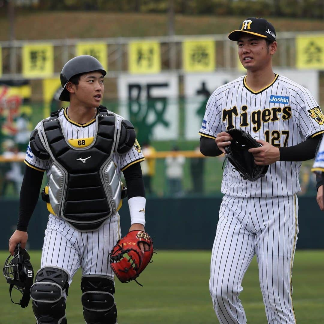 阪神タイガースさんのインスタグラム写真 - (阪神タイガースInstagram)「2月11日、宜野座球場での春季キャンプの様子・野手編です！ #森下翔太 選手 #藤田健斗 選手 #中川勇斗 選手 #川原陸 選手 #坂本誠志郎 選手 #島田海吏 選手 #ヨハンミエセス 選手 #木浪聖也 選手 #田中秀太 コーチ #藤本敦士 コーチ #平田勝男 ヘッド #阪神タイガース  #宜野座キャンプ #具志川キャンプ  #ARE ★キャンプ中継は#虎テレ で！」2月11日 20時47分 - hanshintigers_official