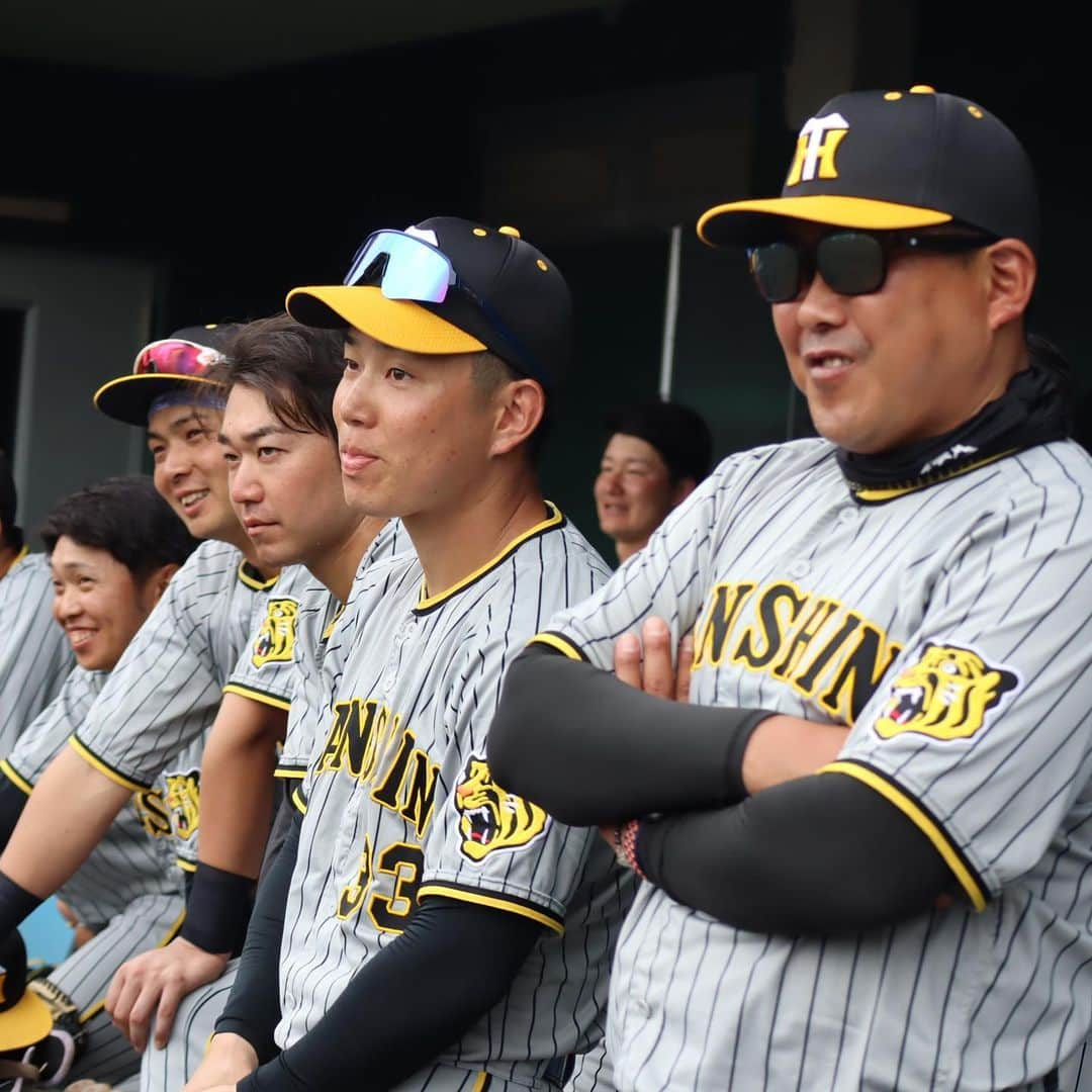 阪神タイガースさんのインスタグラム写真 - (阪神タイガースInstagram)「2月12日、宜野座村野球場での紅白戦の様子・紅組編です！ #大竹耕太郎 選手 #髙寺望夢 選手 #北條史也 選手 #中川勇斗 選手 #和田豊 ファーム監督 #工藤隆人 コーチ #山崎憲晴 コーチ #江草仁貴 コーチ #野村克則 コーチ #北川博敏 コーチ #糸原健斗 選手 #山本泰寛 選手 #井上広大 選手 #島田海吏 選手 #阪神タイガース  #宜野座キャンプ #具志川キャンプ  #紅白戦 #紅組  #ARE ★キャンプ中継は#虎テレ で！」2月12日 22時33分 - hanshintigers_official