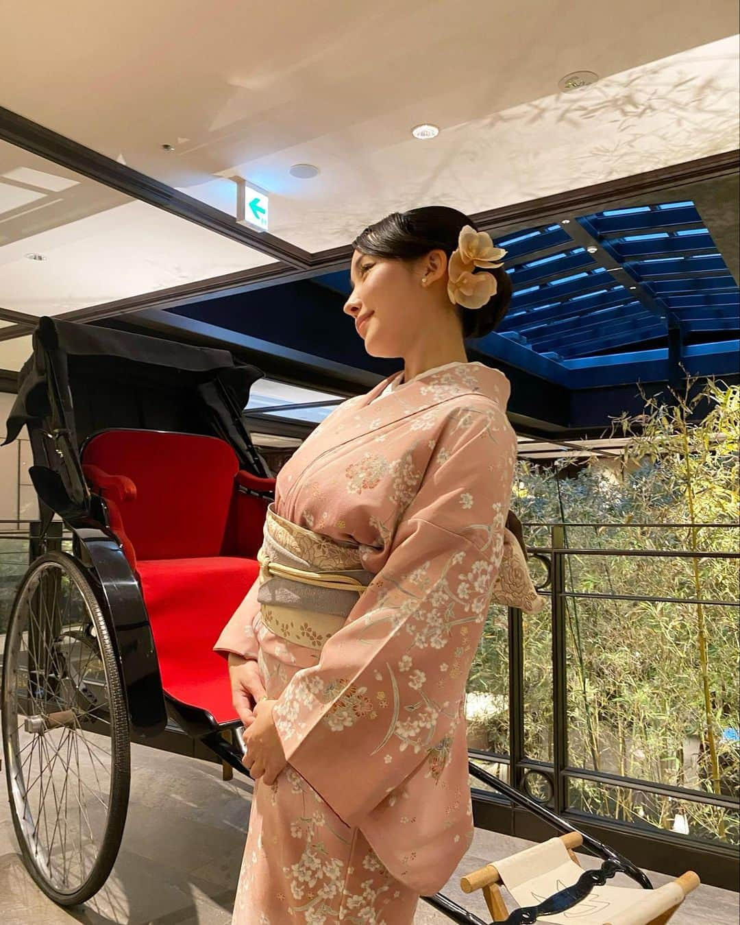 葉月さんのインスタグラム写真 - (葉月Instagram)「🌸kimono🌸  #バリヤンツリーダーワ #ダーワ京都　#バリヤンツリー」2月13日 21時01分 - hzk0207