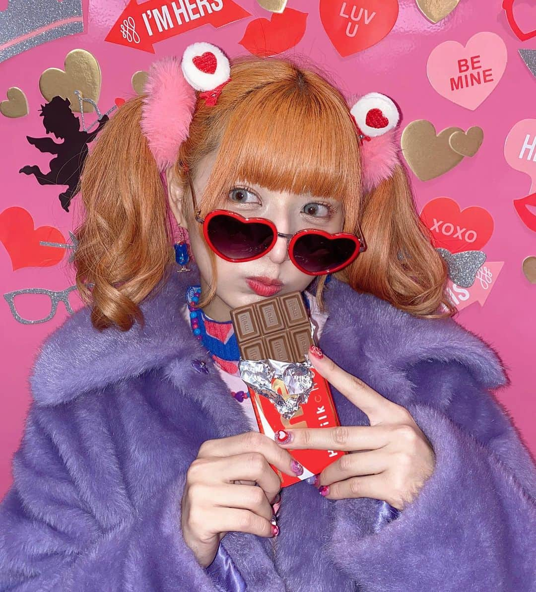 しなこさんのインスタグラム写真 - (しなこInstagram)「Happy Valentine ❤🍫」2月14日 23時42分 - ssshinako