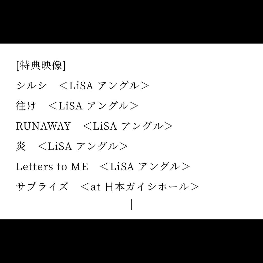 LiSAさんのインスタグラム写真 - (LiSAInstagram)「4/19発売『LiSA～LiVE BEST 2011-2022 & LADYBUG～』DVD&BD  #LiSAライブベスト　の予約が始まりました💿💿💿 https://lisa.lnk.to/LiVEBEST_20230419   💿1stライブ「Letters to U」から「Eve＆Birth」全50曲4時間越えの"LiSAライブ映像ベスト"  💿10周年ライブ「LiVE is Smile Always～LADYBUG～at日本武道館」  💿特別なもう一枚。 豪華永久保存盤お届け☻ lxixsxa.com  完全盤は GOODS] ・フォトブック ・LiSAッ子ブレス〜LiVE BEST Ver.〜 ・LiSAッ子の証〜LiVE BEST Ver.〜 ・トレーディングカードセット〜LiVE BEST Ver.〜 （全12種・ランダム5枚入り）  の、てんこもり盤です🥳🍚  RT  【おしらせ】 4/19（水）#LiSA 初のライブ映像ベスト盤、Blu-ray & DVD「LiVE is Smile Always〜LiVE BEST 2011-2022 & LADYBUG〜」発売決定☆  FC「リサラボっ。」会員限定の早期予約特典&先着購入者特典もございます。  詳細はオフィシャルサイトをご確認ください。」2月15日 17時05分 - xlisa_olivex