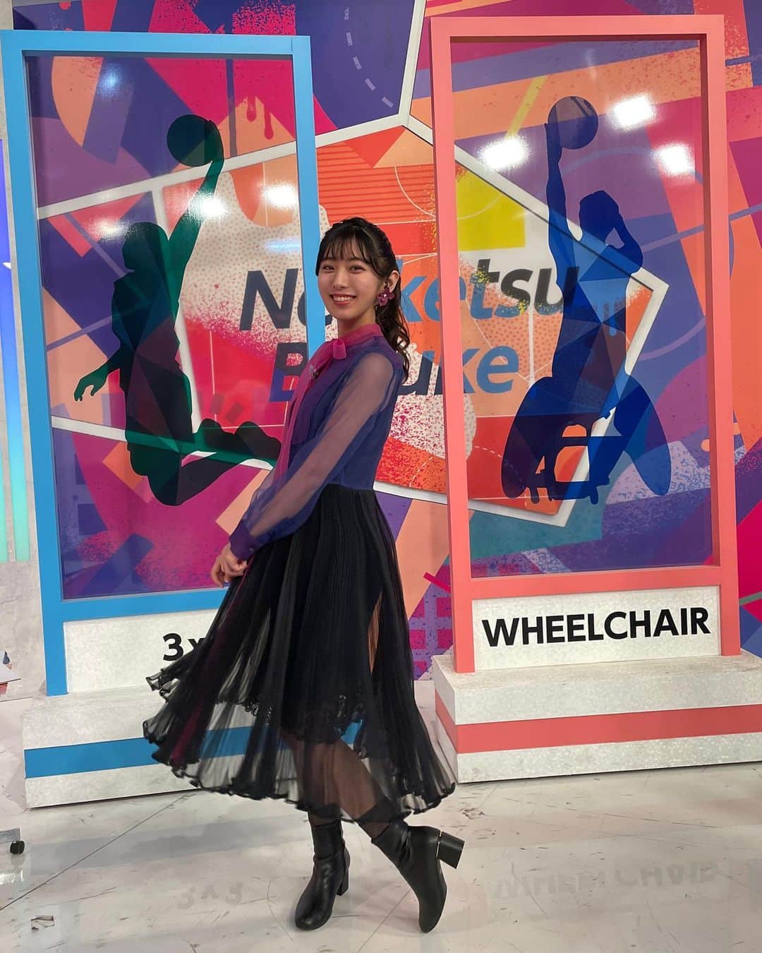 白戸ゆめのさんのインスタグラム写真 - (白戸ゆめのInstagram)「🏀  今日のFIBAWC皆さん見ましたか✨？ 日本強かった🥺8月が楽しみですね🔥 熱血バスケ放送は3/10までありませんが その間もバスケで盛り上がって行きましょー😘」2月23日 21時50分 - yumeno.s_