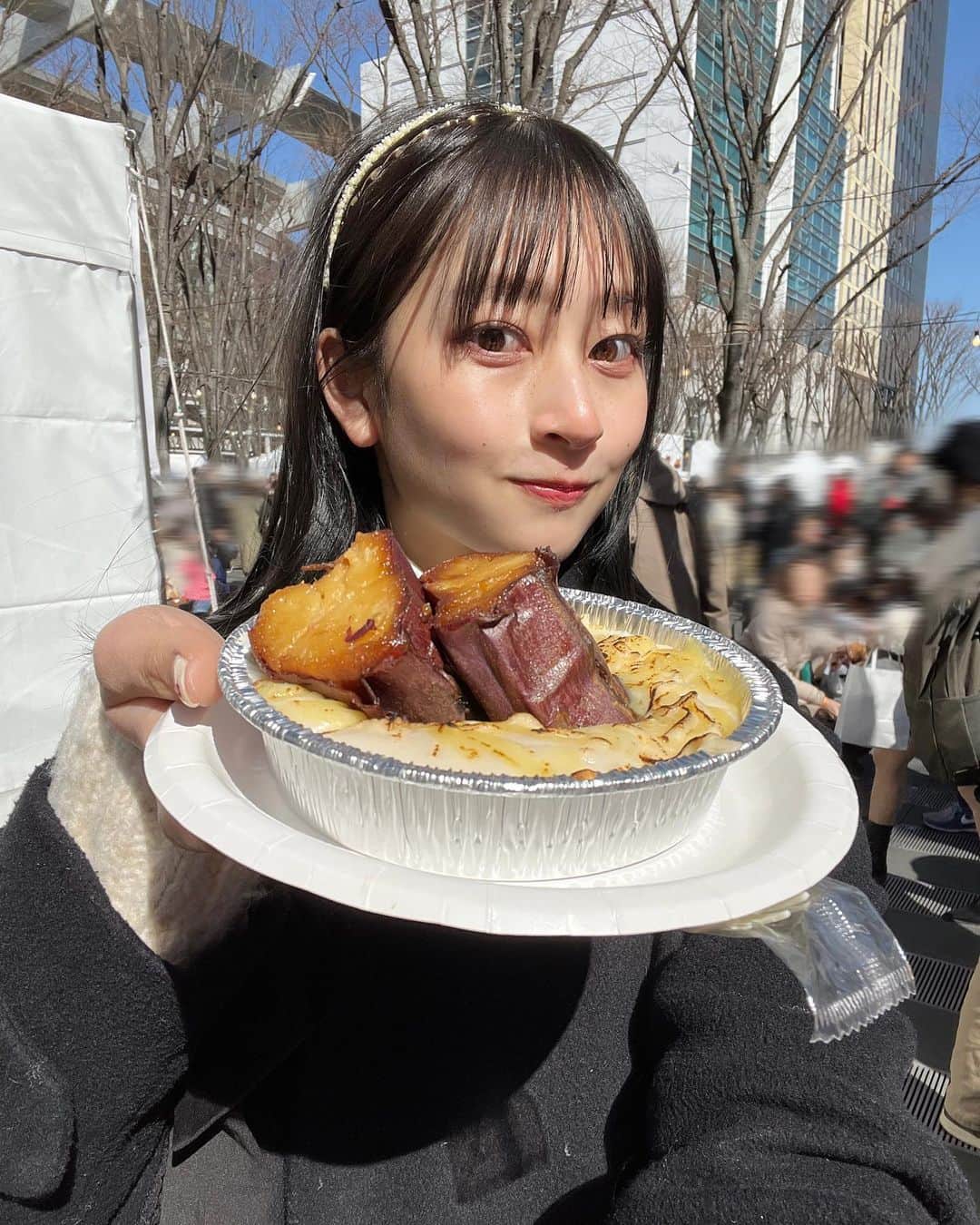 高井千帆さんのインスタグラム写真 - (高井千帆Instagram)「⁡ さつまいも博2023🍠🍠🍠  ⁡ 記念すべき初参戦は私と同じお芋大好き お母さんとおばあちゃんと堪能してきました、、🤤幸 恐らくですが私の来世はやきいもだと思います」2月26日 21時43分 - chiho_takai_official