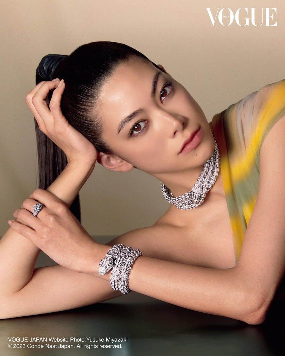 森星さんのインスタグラム写真 - (森星Instagram)「@bulgari Serpenti collection for ...