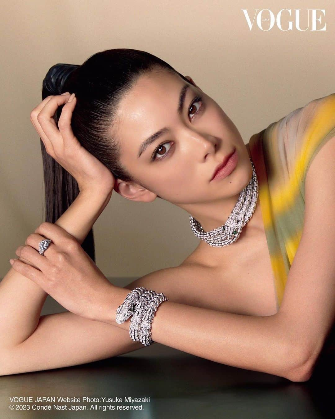 森星さんのインスタグラム写真 - (森星Instagram)「@bulgari Serpenti collection for @voguejapan」3月1日 15時25分 - hikari