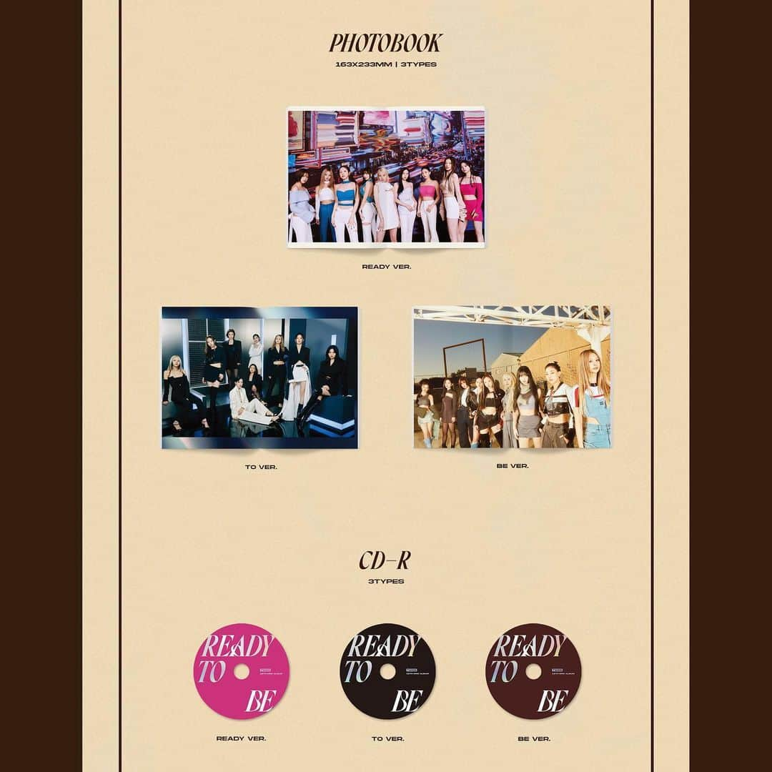 TWICEさんのインスタグラム写真 - (TWICEInstagram)「TWICE 12TH MINI ALBUM "READY TO BE"  Album Preview Full Ver.  Release on 2023.03.10 FRI 2PM KST/0AM EST  📌"READY TO BE" Pre-save & Pre-order https://TWICE.lnk.to/READYTOBE  #TWICE #트와이스 #READYTOBE #SETMEFREE」3月3日 0時02分 - twicetagram