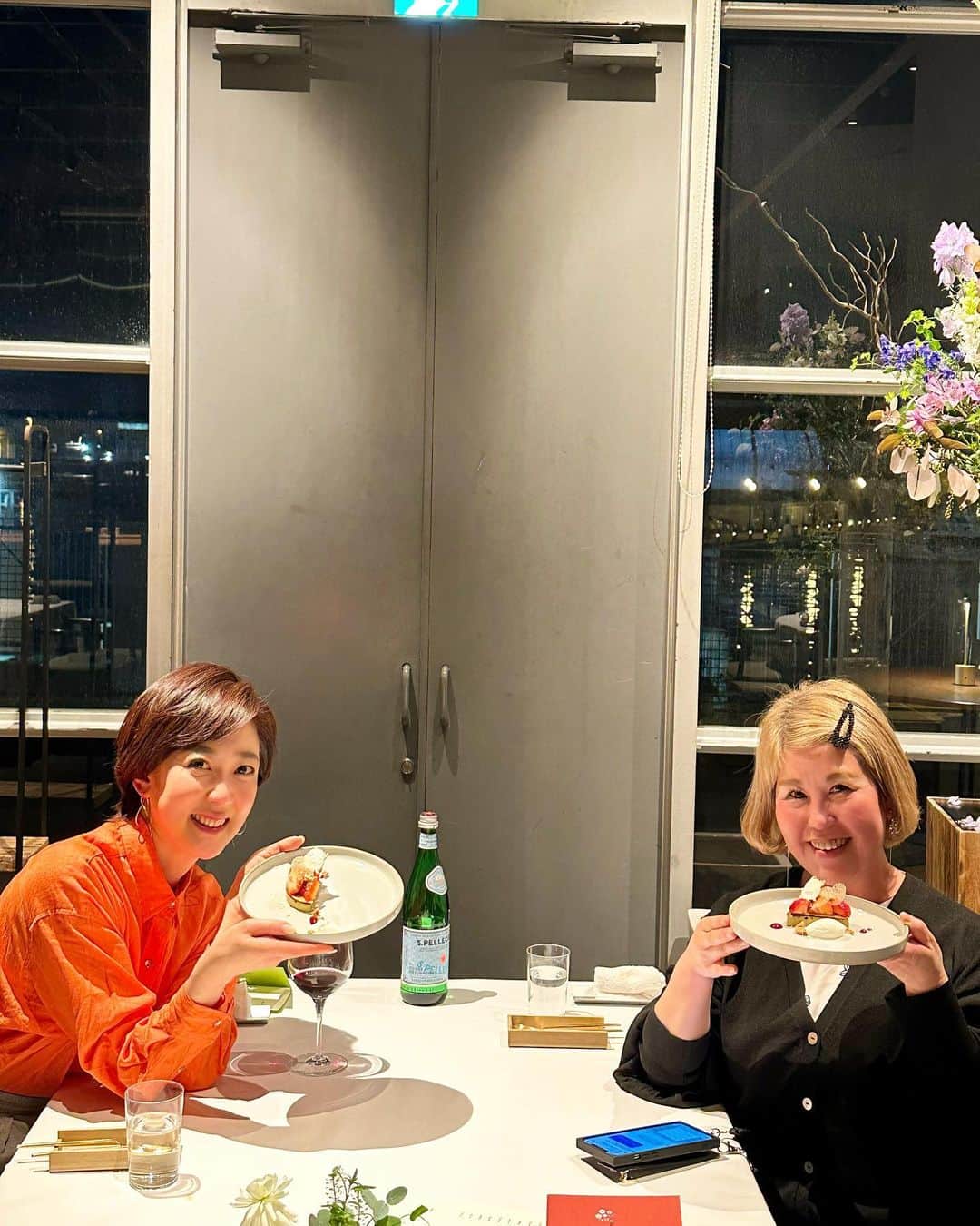 池尻和佳子さんのインスタグラム写真 - (池尻和佳子Instagram)「吉武シェフのお料理、どれも繊細で優しくて美味しかったです‼︎デザートにももピを飾ってくださったりお心遣いに感謝します。 @solafactory またお邪魔します。」3月4日 6時57分 - wakako_ikejiri_rkb