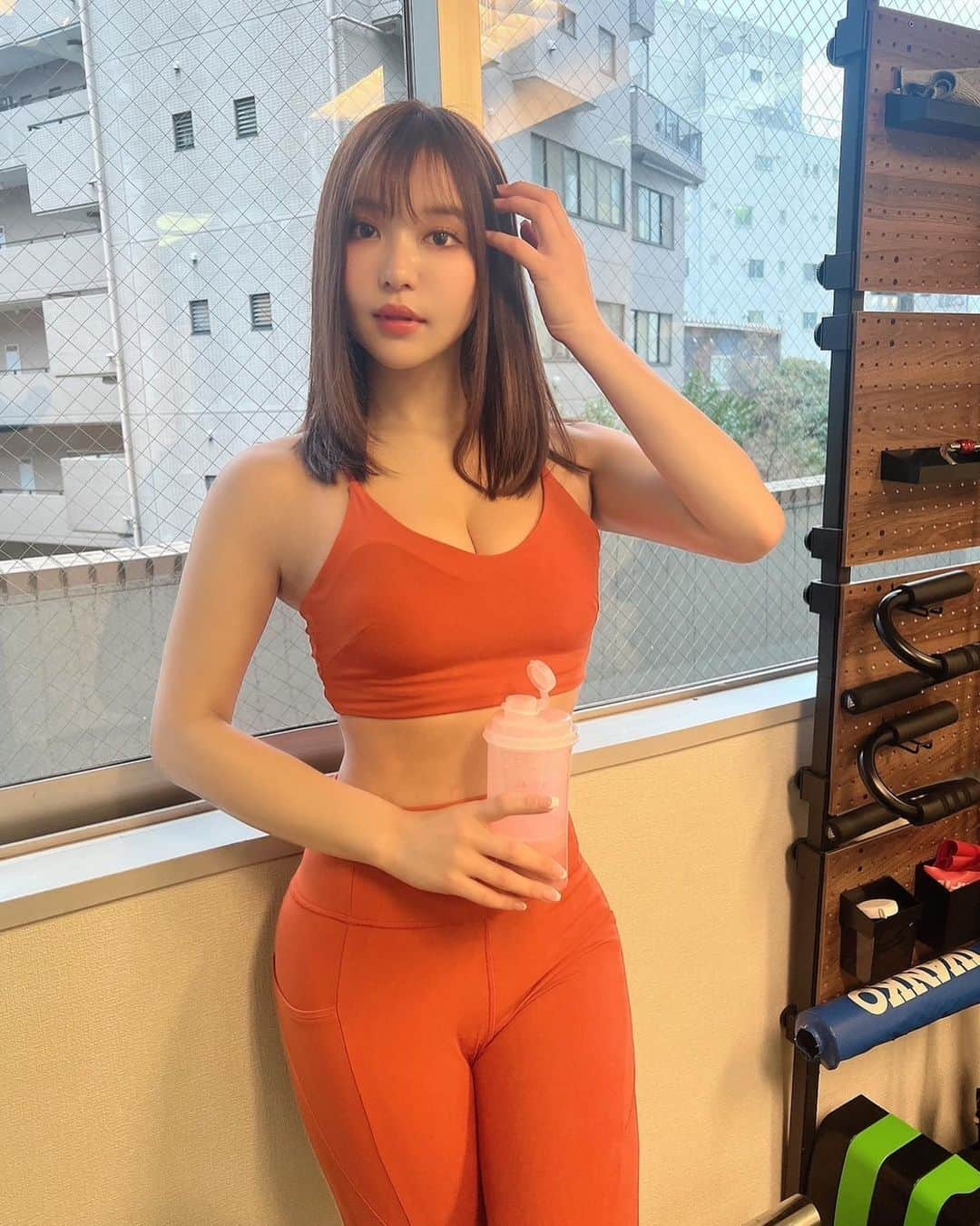 COCOさんのインスタグラム写真 - (COCOInstagram)「workout🧡 @u_gym.official」3月4日 19時34分 - coco_coco000