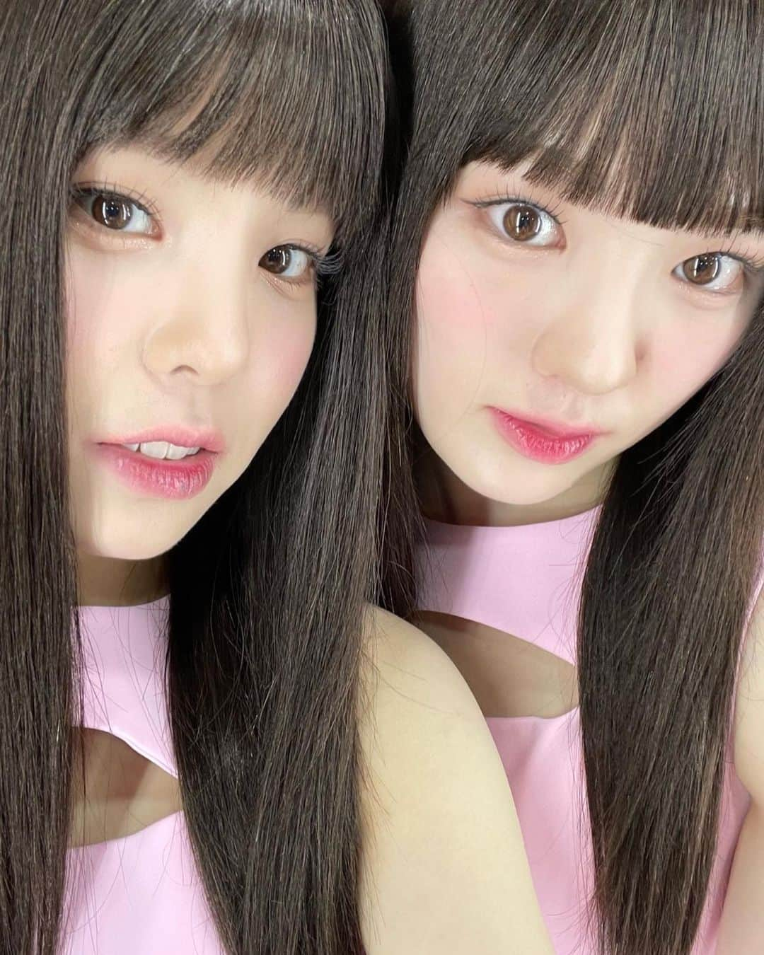 NiziUさんのインスタグラム写真 - (NiziUInstagram)「6年ぶりの前髪 ~笑笑 めっちゃ似ててすぐ、Take a picture📸  6년만에 앞머리 ~ㅋㅋ 너무 닮아서 바로바로 Take a picture📸  #NiziU #WithU #paradise  #MAKO #🍋🍫」3月4日 20時10分 - niziu_artist_official