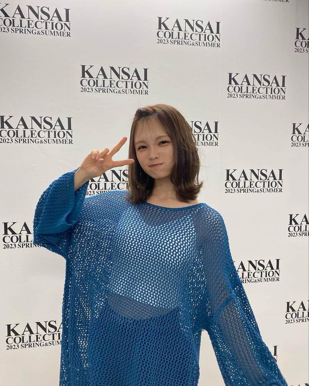 新澤菜央さんのインスタグラム写真 - (新澤菜央Instagram)「かわいいーーー？🥹⠀ ⠀  ⠀  KANSAI COLLECTION 2023 S/S  ありがとうございましたー☺︎  憧れのステージ楽しかったです🤍❕また出たい❕  #関西コレクション #関コレ #summerspring」3月4日 21時25分 - _shinshin_48