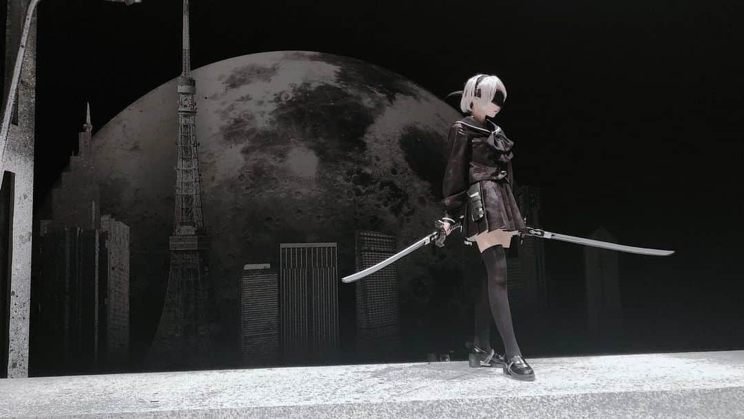 青木志貴さんのインスタグラム写真 - (青木志貴Instagram)「TVアニメ『NieR:Automata』にマーガレット役で出演させていただきました☺️ 舞台『少女ヨルハ』では二号D型(E型)を演じさせて頂いたご縁があって、TVアニメも。ありがたい限りです！  色んな舞台に立たせてもらったけど、少女ヨルハほど命を擦り減らして闘った舞台はないかもしれない。 最高に青春してた瞬間でした🥺🫶 ヨルハ部隊のみんな大好きだ〜！  #nierautomata #少女ヨルハ」3月5日 9時35分 - eerie_eery