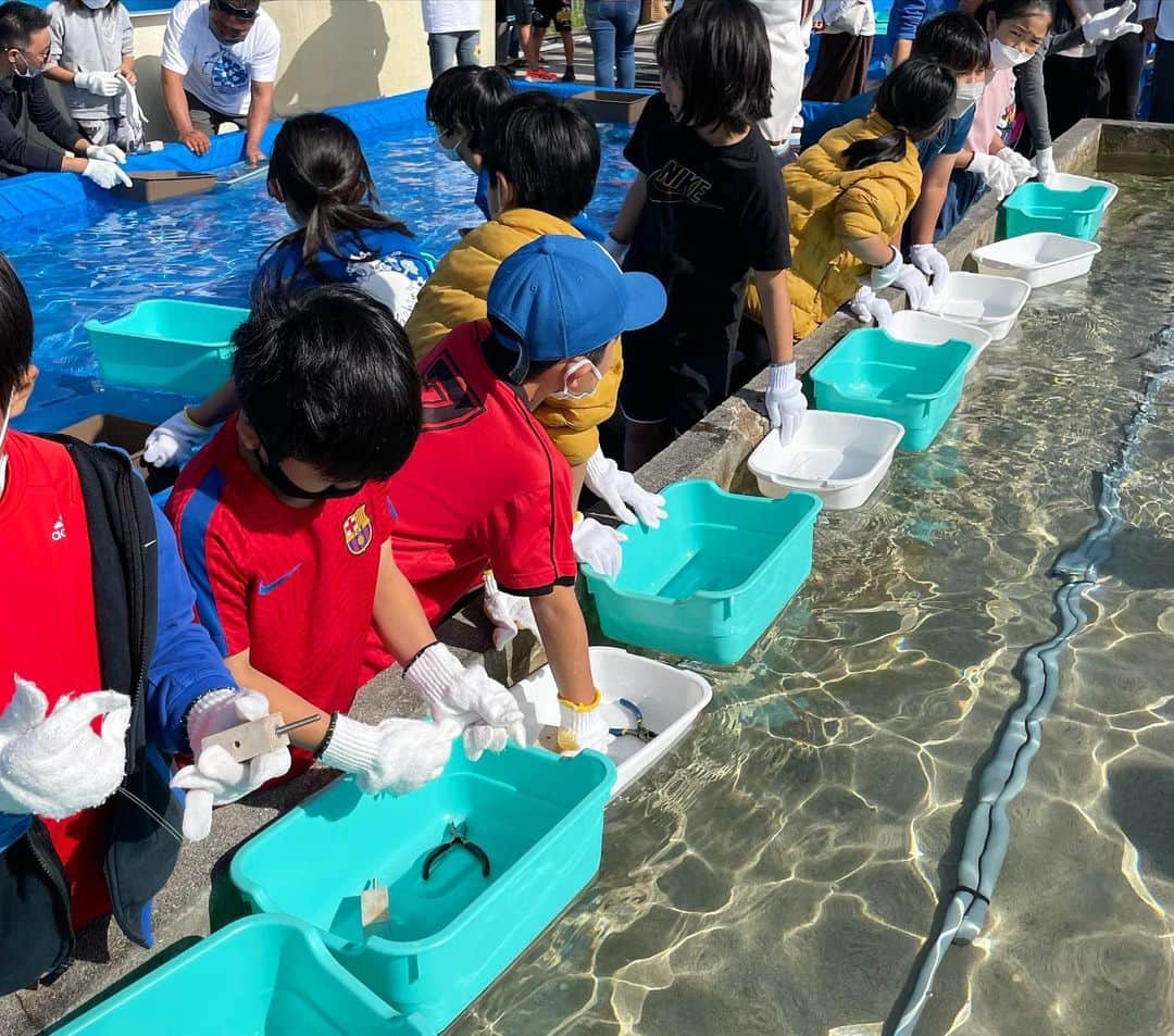 田中律子さんのインスタグラム写真 - (田中律子Instagram)「3月5日サンゴの日🪸🐠🌞  石垣島の子供たちとみんなで、サンゴのお勉強して、サンゴの苗作り体験をしました🪸 みんな頑張ってサンゴの苗を作ってくれたよー👏🏼👏🏼👏🏼 その後は、船に乗って⚓️港から約10分ほどにあるサンゴ養殖場へ、みんなの苗を植えに行きました🪸  ダイバーのみんなが、海の養殖場から、大きく育ったサンゴを持ってきて見せてくれたり、箱メガネで海の中を観察しました👀🤿  サンゴの日にこうして、みんなでサンゴのことを考えたり、サンゴの苗を作って、海のゆりかごである、サンゴ保全活動が開催出来ました🪸🐠🌞ご協力してくれたみなさま、朝から参加してくれたみなさま、ありがとうございました🙏  100年後の子供たちに、この海を残そう🪸  NPO法人アクアプラネット 理事長　田中律子 @aqua_planet35   #okinawa  #okinawalife  #savethecoral  #savetheocean  #npo法人アクアプラネット  #サンゴ保全活動  #海のゆりかご  #石垣島」3月5日 13時57分 - ri2kotanaka