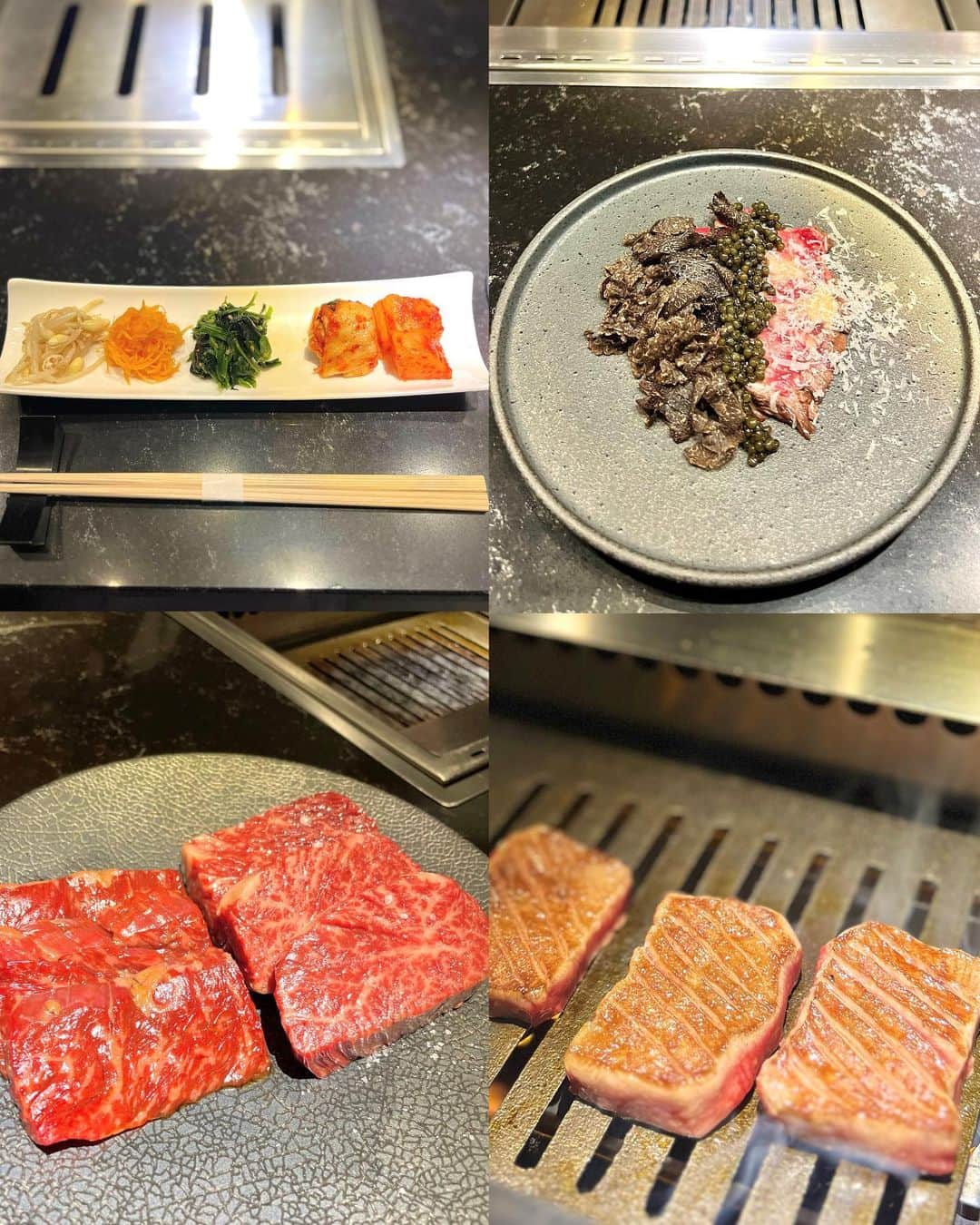 萩原菜乃花さんのインスタグラム写真 - (萩原菜乃花Instagram)「裏 新進気鋭🥹🫶 だーいすきな焼肉！！ すっごいお店に行ってきたよー！  会員制の新進気鋭の中でも さらに裏の新進気鋭！！  全部おいしすぎて 終始感動しっぱなしだった🤤  全然お酒詳しくないのだけど 珍しいお酒もたくさんあったので少しずつ頂きました☺️   少し先だけどお誕生日のお祝いまで🥰 ありがとうございました♡  #箸休めがキャビア#1人1瓶#焼肉屋さんで海鮮セット#会員制焼肉#会員制#焼肉#予約困難店#東京グルメ#トリュフ#白子#キャビア#うに#シャトーブリアン#ゴルフ#ゴルフ女子#ゴルフ男子#アナウンサー#フリーアナウンサー#新進気鋭#裏新進気鋭」3月5日 20時55分 - nanoka_hagiwara
