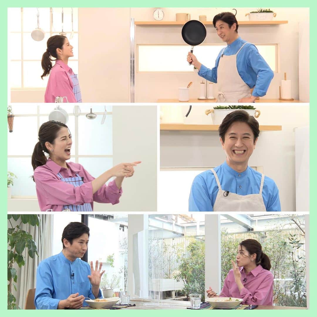 フジテレビ「めざまし8」さんのインスタグラム写真 - (フジテレビ「めざまし8」Instagram)「. ˗ˏˋ🧑‍🍳 #谷原章介のテイバン＋ 🍳ˎˊ˗  #谷原章介 が定番料理を簡単においしくする🍽オリジナルレシピ📖を考案✏️ ひと工夫するだけで大変身させます🧑‍🍳 今回は“ #ワンパン ”フライパン一つで作るのがポイント！ 超簡単な手間いらず #ナポリタン 🍝に挑戦します❣️  詳しいレシピはコチラ📝 *⋆⋅⋅⋅⊱∘──────∘⊰⋅⋅⋅⋆‧*  「世界一優しい！モチ❤️プル ナポリタン！」🍝  📝材料（２人前） スパゲティ1.6mm 200g ベーコン 6枚 タマネギ 大 ½個 ピーマン 1個 ケチャップ 150g 中濃ソース 40g 塩 少々  卵 2個 水 600ml オリーブオイル 大さじ6 こしょう（仕上げに）少々   🥣下準備 ・保存袋に麺と水を入れ、30分置いておく →麺がモチモチするしゆで時間が短縮できる時短テクニック！  ・耐熱容器にオルーブオイル（適量）を入れてから卵を割り入れる →オリーブオイルが卵と容器の間に入り、卵が容器にくっつかない  🍳作り方 ① ベーコンは1.5cm幅にタマネギは厚切りに、ピーマンは種を取って縦に細く切っておく  ② フライパンにオリーブオイルを入れ、中火から強火でベーコンを炒めさらにタマネギを投入、少し焼き色が付くまで炒める  ③ ②に水600ｍL、ケチャップ、中濃ソース、塩を入れて一煮立ちさせる  ④ 下準備で30分水につけておいたスパゲテイを入れゆでる  ⑤ 下準備しておいた卵入りの耐熱容器を、フライパンの中にそうっと入れ、半熟卵を作る  ⑥ 3分半後、耐熱容器を取り出す →フライパンから取り出す際、急に冷やすなど温度変化が生じないようにして下さい。やけど注意！  ⑦ カットしたピーマンを投入、水っぽくなくなるまで、全体を炒める  ⑧ スパゲティを器に盛り、半熟卵をのせコショウ少々をふって完成！  👨‍🍳谷原流！POINT✨ ・フライパン一つ“ワンパン”で手軽に作れるメニュー  ・麺を水につけておくことでモチモチ感が増し、調理時間が短縮できる！  ・耐熱容器に入れた卵を同時にゆでて“半熟卵”を作る時短テクニック！  ぜひ、作ってみてくださいね💕  ※今回使用したフライパンは、26cm深型です。  *⋆⋅⋅⋅⊱∘──────∘⊰⋅⋅⋅⋆‧*  #テイバンプラス #谷原章介 #永島優美 #ナポリタン #ナポリタンレシピ #時短料理 #時短テクニック」3月6日 9時26分 - mezamashi8.tv