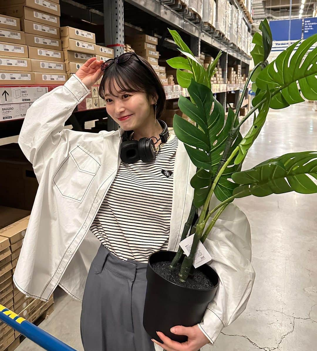 吉田南歩さんのインスタグラム写真 - (吉田南歩Instagram)「ずっと楽しみにしてたIKEA😮‍💨💕 まだしばらくいけないと思ってたのに 明日行こ！👶って急に言ってくれていけた〜🥹🤍 ㅤㅤㅤㅤㅤㅤㅤㅤㅤㅤㅤㅤㅤ 船橋のIKEAまで行ったよ〜！ 都内の小さなIKEAもいいけど やっぱIKEAといえばこの広さよね😮‍💨🫶🏻 ㅤㅤㅤㅤㅤㅤㅤㅤㅤㅤㅤㅤㅤ  欲しいものありすぎて疲れて途中で断念したので またすぐ連れていってもらう〜😽💕(頼んだ👶)」3月6日 21時23分 - nanaho_yoshida