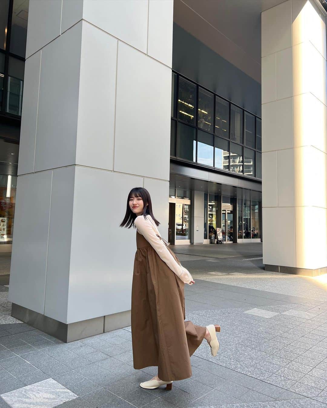 仲本愛美さんのインスタグラム写真 - (仲本愛美Instagram)「友達に撮ってもらうとずっと顔がニヤけています🤤」3月8日 20時18分 - manamana_kimono