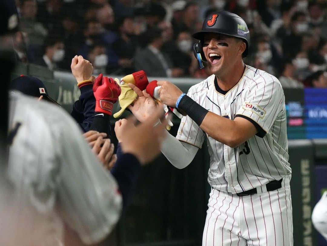 侍ジャパンさんのインスタグラム写真 - (侍ジャパンInstagram)「9日、「カーネクスト 2023 WORLD BASEBALL CLASSIC™ 東京プール」が東京ドームで開幕。侍ジャパントップチームは初戦を中国と戦い、大谷翔平選手の投打の活躍などで8対1で勝利。次戦は10日19時から韓国と対戦します。  #侍ジャパン #WorldBaseballClassic #カーネクスト2023WBC東京プール #大谷翔平 #ヌートバー #Nootbaar #牧秀悟 #湯浅京己 #山田哲人 #甲斐拓也 #伊藤大海」3月10日 2時30分 - samuraijapan_official