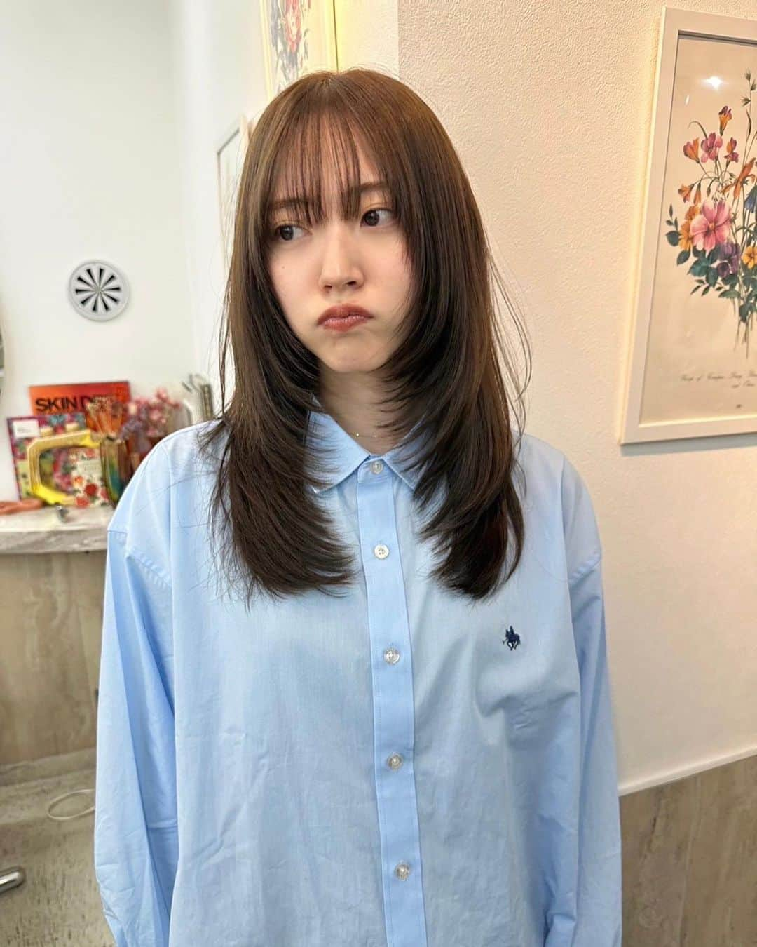 鈴木愛理さんのインスタグラム写真 - (鈴木愛理Instagram)「...💇‍♀️♡  #前回レイヤー入れてから今回までの1ヶ月で #この髪型のオーダーが多かったから慣れてきたらしく #迷いなくバサバサ切るもんだから #前行った時の何倍も早く終わったよ #🤭  #ちょいとバージョンアップ🐺」3月11日 17時47分 - airisuzuki_official_uf