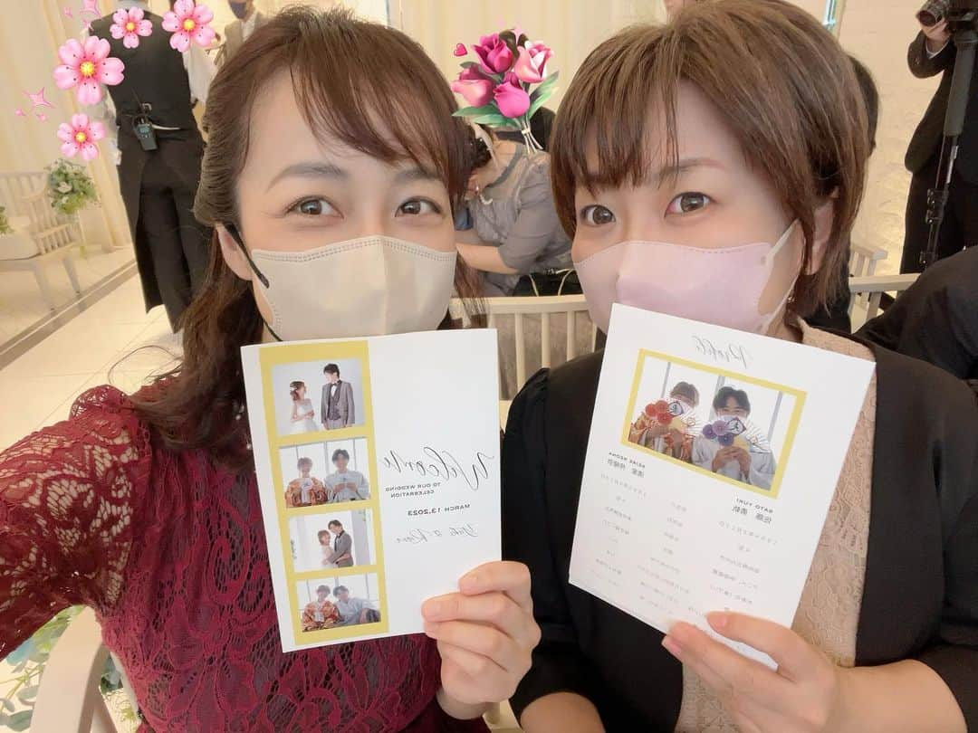 及川奈央さんのインスタグラム写真 - (及川奈央Instagram)「友人 #清家伶緒奈 ちゃんの挙式に、マネージャーの由紀さんと参列させて頂きました♡ 舞台で共演した #森田このみ ちゃんとも久しぶりに再会できたし #木下かれん ちゃんとも久々に再会できました。  15年前にお父様とお仕事をさせていただいたご縁から、私は学生時代の伶緒奈ちゃんから知っているので、勝手に親戚のような気持ちで涙ぐんでしまいました。 本当に温かい愛と笑顔に包まれた素晴らしい挙式でした。  素敵な旦那様の隣で幸せそうな伶緒奈ちゃんの姿を見られて こちらも終始とっても幸せな時間でした。 いつまでも仲良く御幸せに♡♡」3月13日 18時45分 - naooikawa