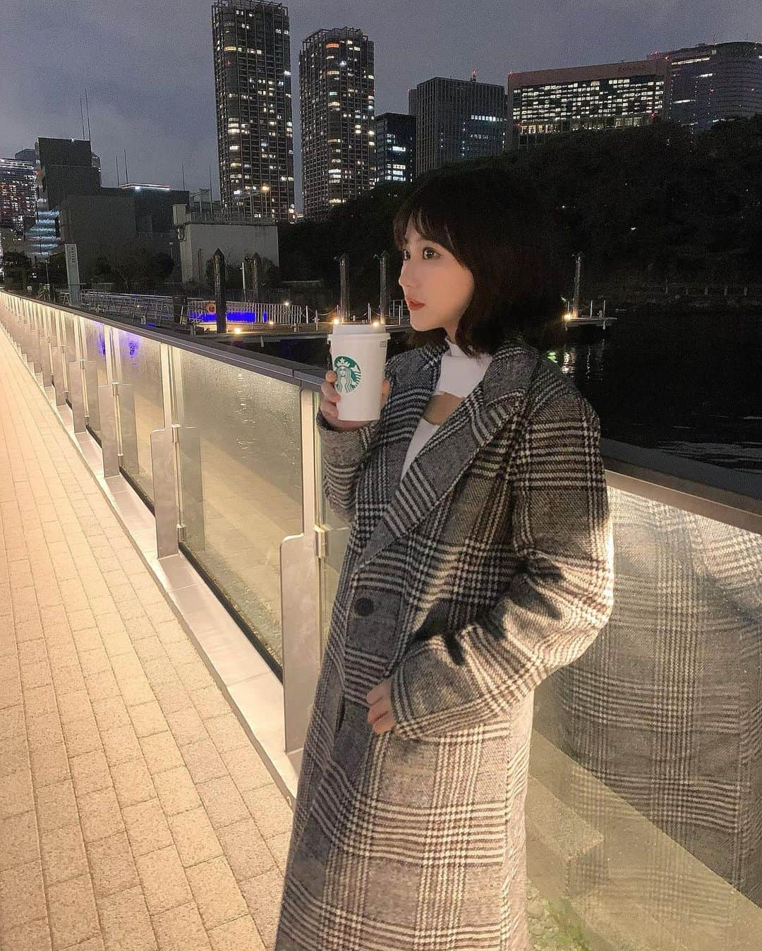 田中美久さんのインスタグラム写真 - (田中美久Instagram)「スタバを世界一愛しております ほうじ茶ラテ→無脂肪ミルクホワイトモカ→アフォガードフラペ。いまここ。」3月13日 19時38分 - mikumonmon_48