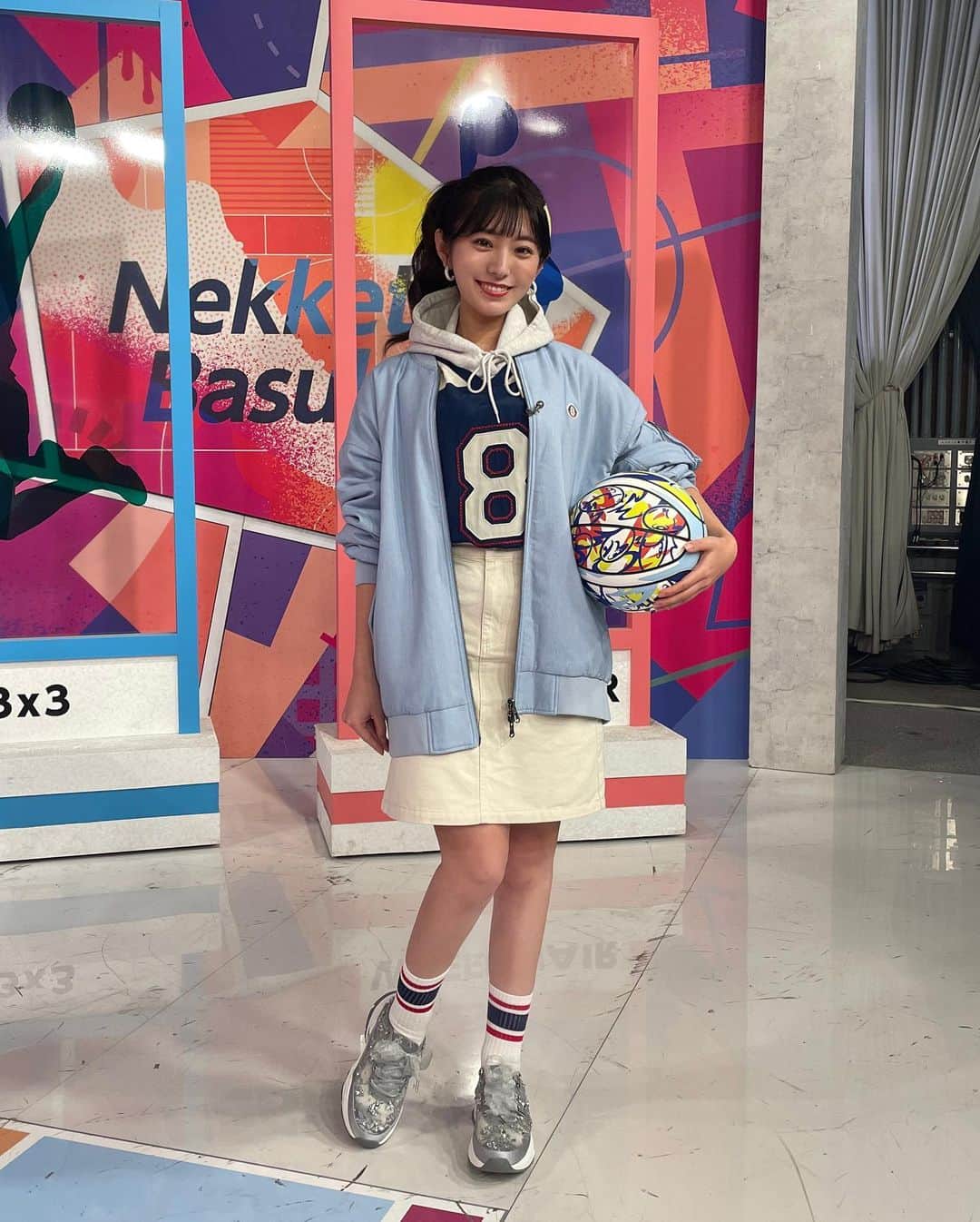 白戸ゆめのさんのインスタグラム写真 - (白戸ゆめのInstagram)「🏀  #熱血バスケ #衣装」3月15日 19時34分 - yumeno.s_