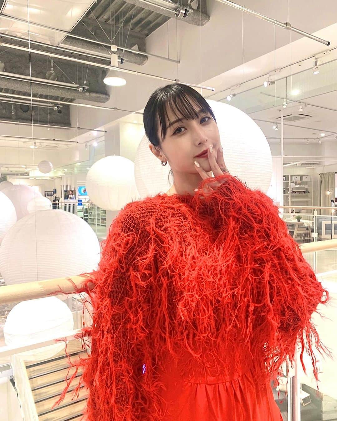 はりーさんのインスタグラム写真 - (はりーInstagram)「❤️❤️❤️ 真っ赤な洋服は 全て @shein_japan  だと思えないクオリティ 今日もがんばろう👸🏼」3月16日 9時15分 - kirarin_harry_official
