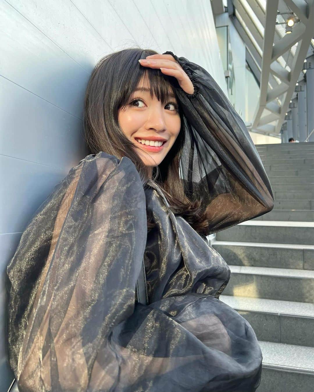 中川紅葉さんのインスタグラム写真 - (中川紅葉Instagram)「自分で前髪切りすぎてオン眉生活です👧🏻早く伸びてください👧🏻」3月16日 19時40分 - kureha_nakagawa