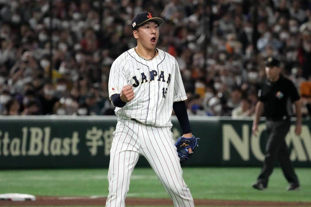 侍ジャパンさんのインスタグラム写真 - (侍ジャパンInstagram)「16日、「カーネクスト 2023 WORLD BASEBALL CLASSIC™ 準々決勝ラウンド 東京プール」でイタリアと対戦し、9対3で勝利。大谷翔平選手の流れを変えるバントや岡本和真選手の5打点の活躍など底力を発揮し5大会連続の準決勝進出を決めました。  #侍ジャパン #WorldBaseballClassic #カーネクスト2023WBC東京プール #岡本和真 #大谷翔平 #村上宗隆 #今永昇太 #ダルビッシュ有 #吉田正尚 #大勢」3月17日 1時29分 - samuraijapan_official