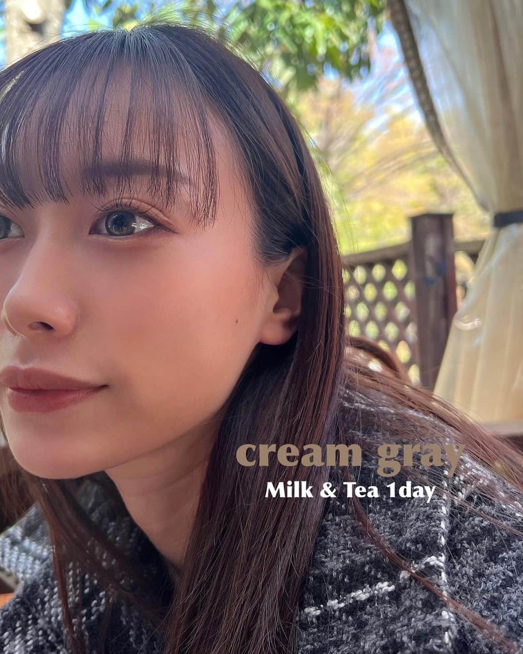 岡島彩花さんのインスタグラム写真 - (岡島彩花Instagram)「@chuulens_japan   3月15日に発売された、　 Milk & Tea 1day (ミルク&ティーワンデー)🍼💕  cream brown (クリームブラウン) cream gray (クリームグレー)の２色展開です！ 1枚目はクリームブラウン、 3枚目が、クリームグレー🤎  どっちもめちゃくちゃ可愛かった！  私のフォロワーの方にお使いいただける10%オフクーポンがあるので、気になった方は是非使って下さい🐣  （クーポンリンクはストーリーから飛べます！） ✔クーポンコード： okajima_ayaka ✔ クーポンリンク：https://chuulens.jp/discount/okajima_ayaka ・全商品対応可能です🎉  ‎🤍 商品説明 ‎🤍 商品名 Milk & Tea 1day(ミルク&ティーワンデー) •カラー cream brown (クリームブラウン) cream gray (クリームグレー) ・直径 : 14.2mm ・着色直径 : 13.4mm ・度数 : 0.00(度なし) ~ -8.00 ・使用期間 : 1day ・水分含有量 : 48% ・数量 : 1箱10枚入り ・製造国 : 韓国」3月20日 19時15分 - okajima_ayaka