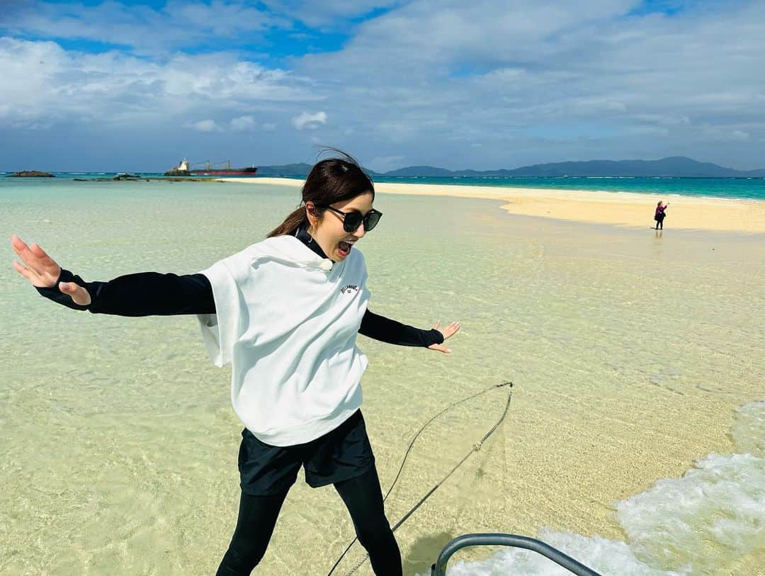 矢田亜希子さんのインスタグラム写真 - (矢田亜希子Instagram)「海〜〜 #石垣島#幻の島#ラヴィット#明日のラヴィット#石垣島ロケ#楽しかったロケ#春休み」3月21日 17時48分 - akiko_yada