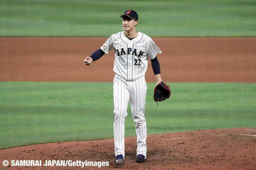 阪神タイガースさんのインスタグラム写真 - (阪神タイガースInstagram)「【侍ジャパン🇯🇵】超大熱戦の#WBC 準決勝•メキシコ🇲🇽戦の#湯浅京己 選手の写真が届きました！ついに明日はアメリカ🇺🇸との決勝戦！！世界一奪還へ！！最後まで全力で応援しましょう！！！ #侍ジャパン #侍JAPAN #WBC #worldbaseballclassic  #阪神タイガース  #湯浅京己  #アツアツ  #ARE」3月21日 22時08分 - hanshintigers_official