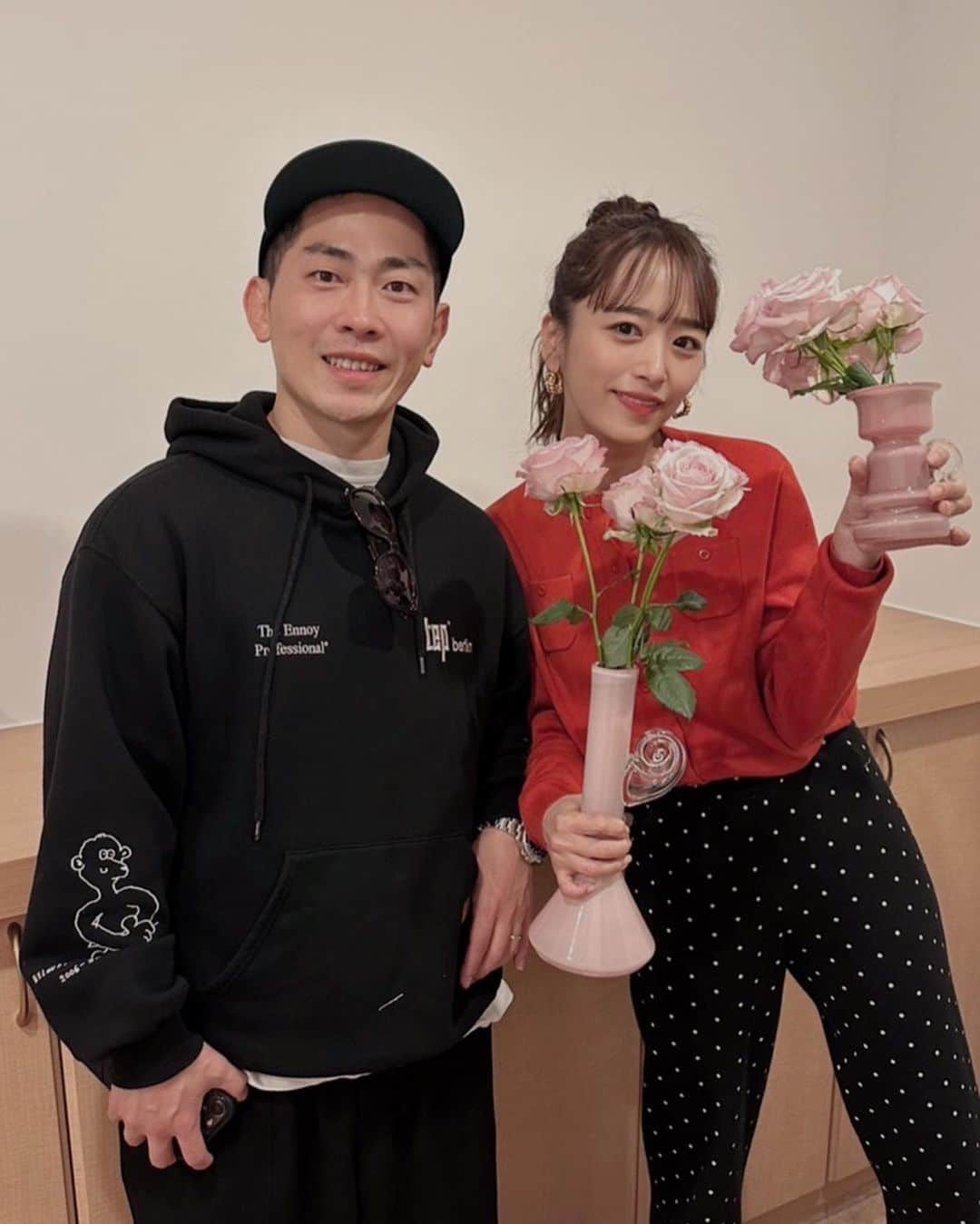 近藤千尋さんのインスタグラム写真 - (近藤千尋Instagram)「赤い服着てデート❤️🤝」3月23日 20時26分 - chipichan.1215