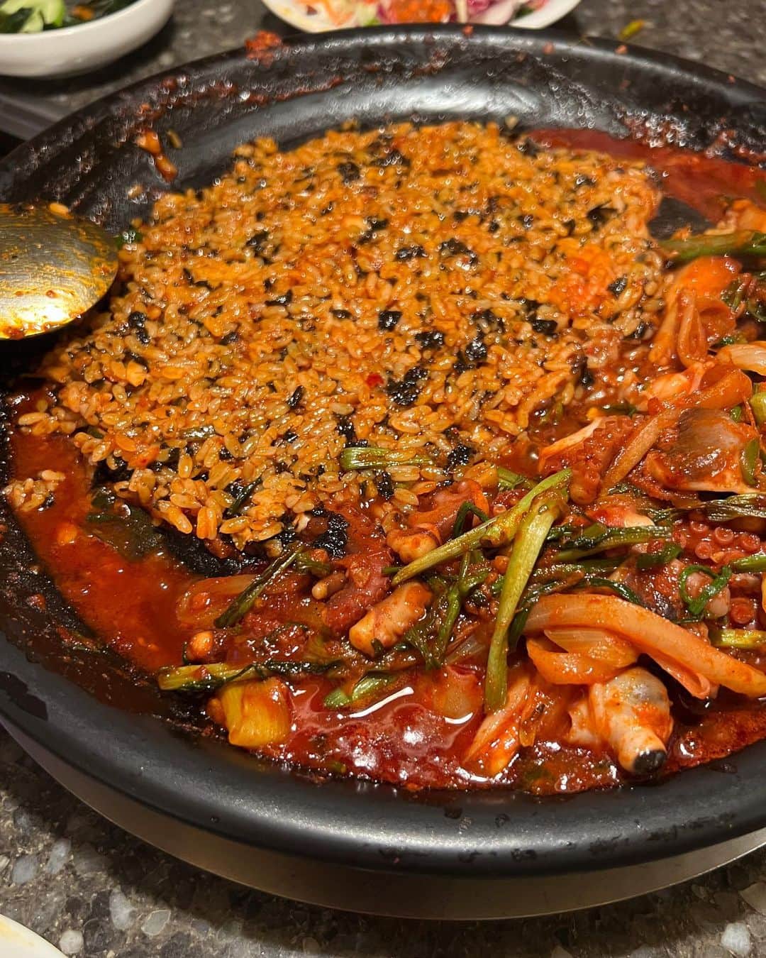 伊原葵さんのインスタグラム写真 - (伊原葵Instagram)「in 🇰🇷  食べログ？笑 韓国は美味しい食べ物が沢山で なにを食べるか迷っちゃうぜっ  #korea」3月25日 14時40分 - aoi186