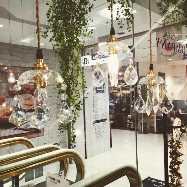 吉祥寺PARCOのインスタグラム：「シャンデリア！ #吉祥寺パルコ#キチパル#吉祥寺#interior #シャンデリア#style #インテリア#雑貨#照明#light#キレイカスタマイズ#bcompany #ビーカンパニー」