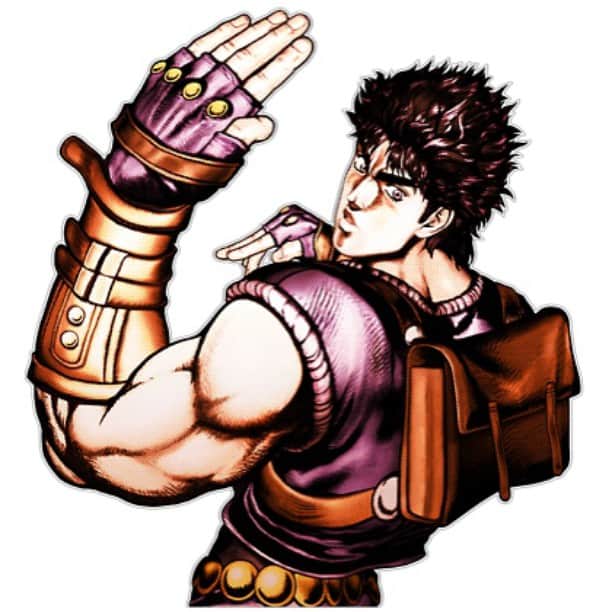 空条承太郎のインスタグラム：「My grandfather when he was younger #josephjoestar #joestar #pose #younger #grandfather #asskicker #jojo #bizarre #adventure #hashtag」