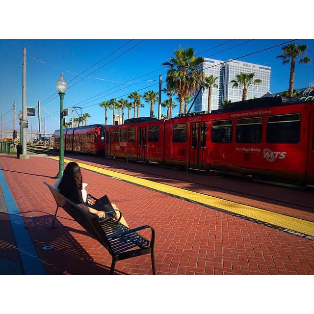 のインスタグラム：「****** With my friend.  #sandiego」